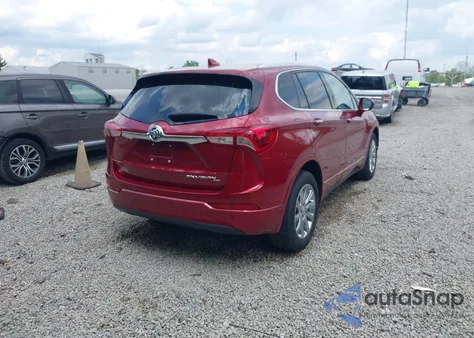 2020 Buick Envision Awd Essence from USA, damaged, VIN LRBFX2SA7LD100390